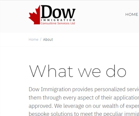 Dow Immigration Consulting Services Ltd