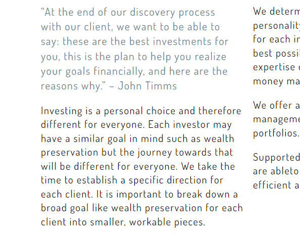 The Timms & Engen Wealth Management Group
