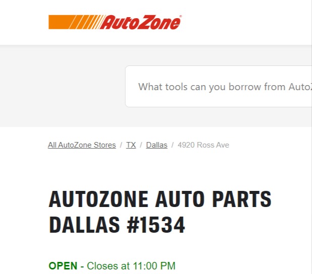 AutoZone Auto Parts