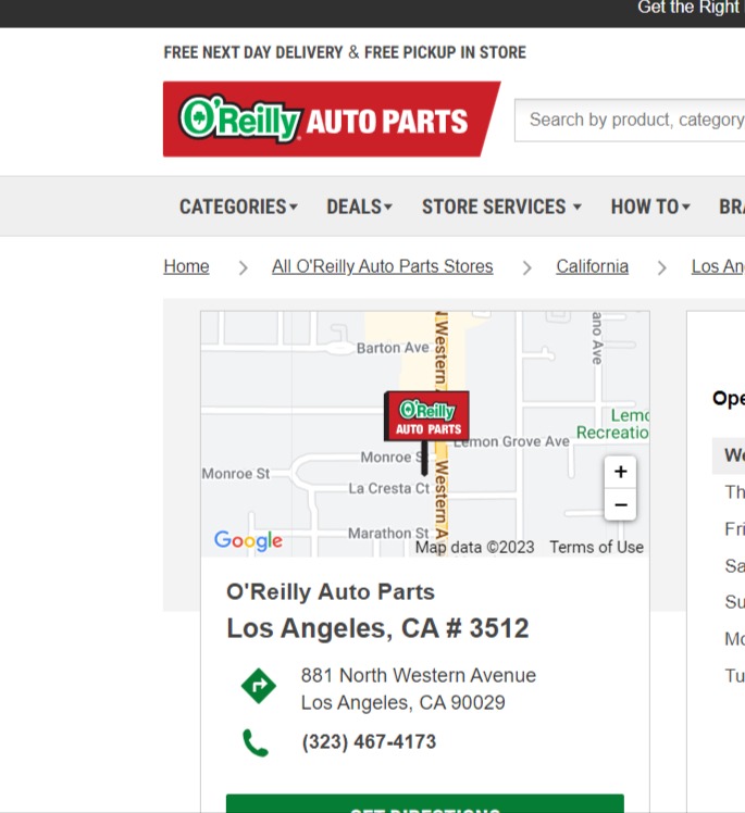 O'Reilly Auto Parts