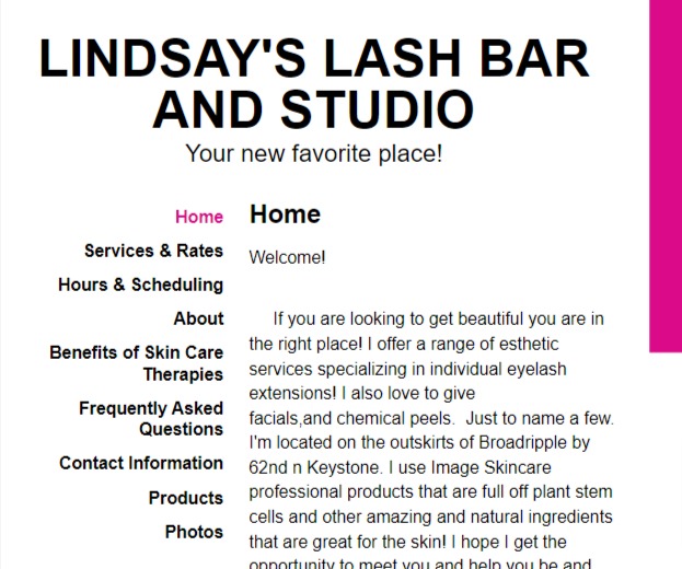 Lindsay’s Lash Bar and Studio