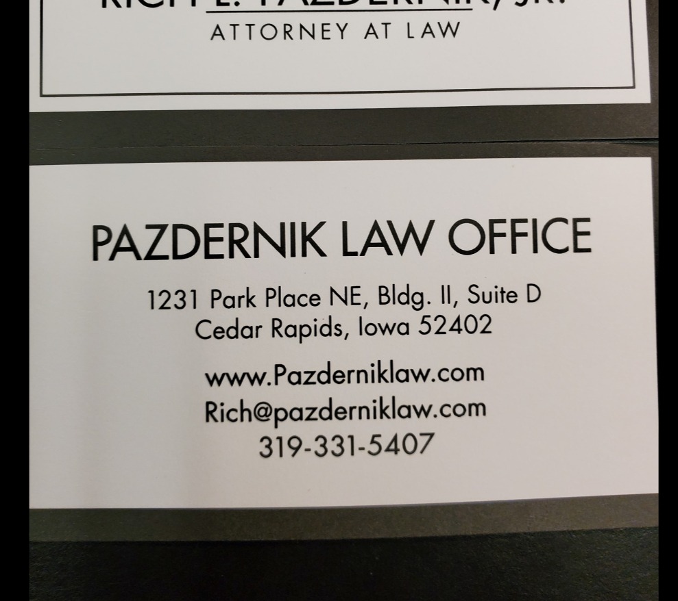 Pazdernik law