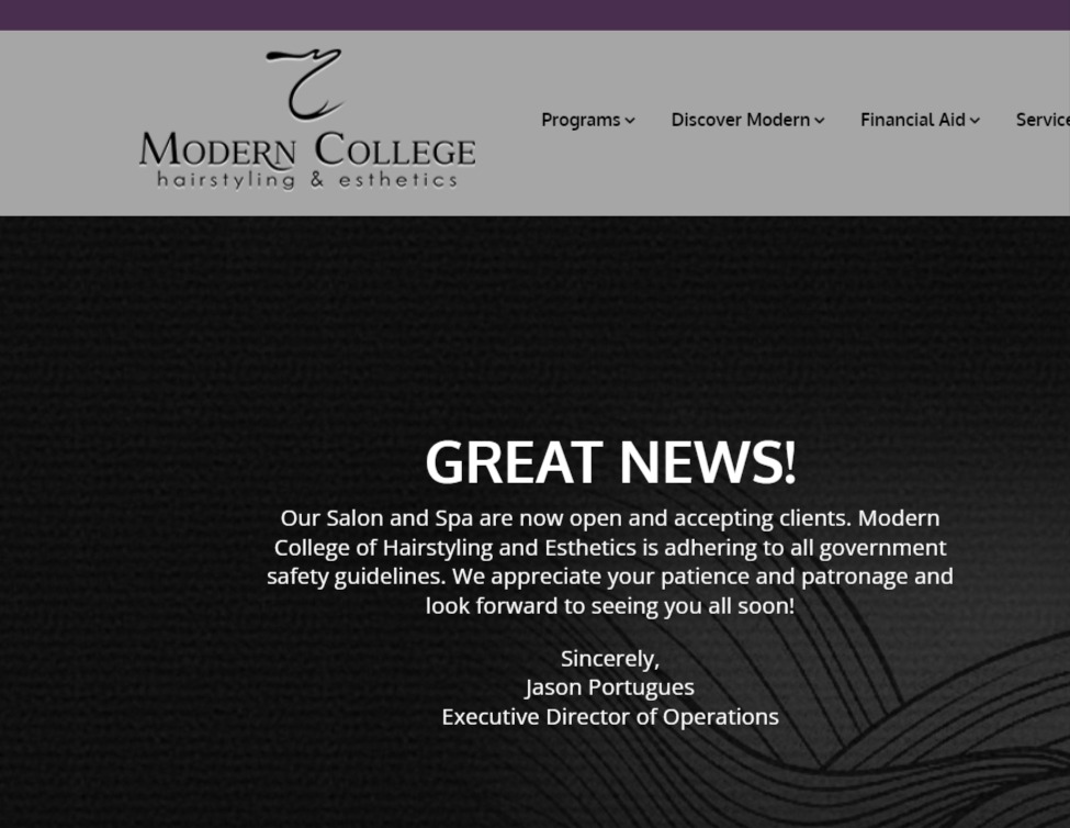 Modern College of Hairstyling & Esthetics North Bay Campus