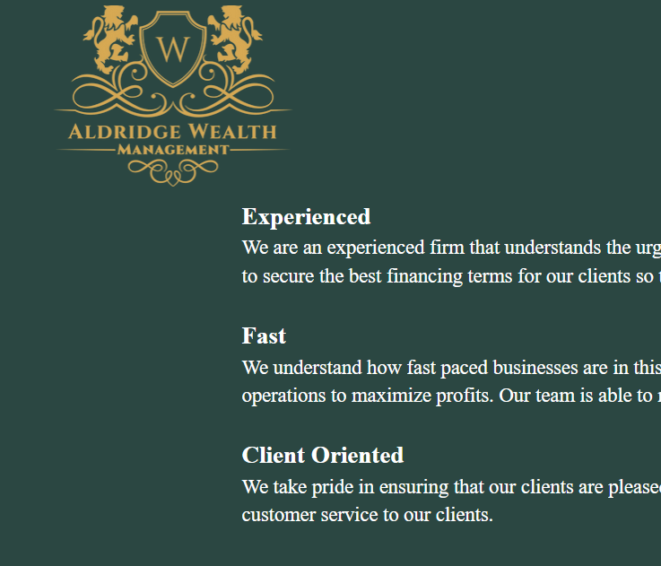 Aldridge Wealth Management