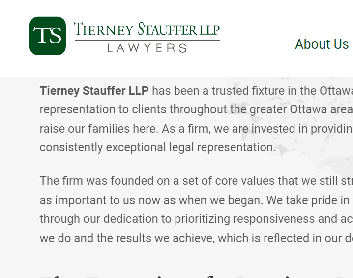 Tierney Stauffer LLP