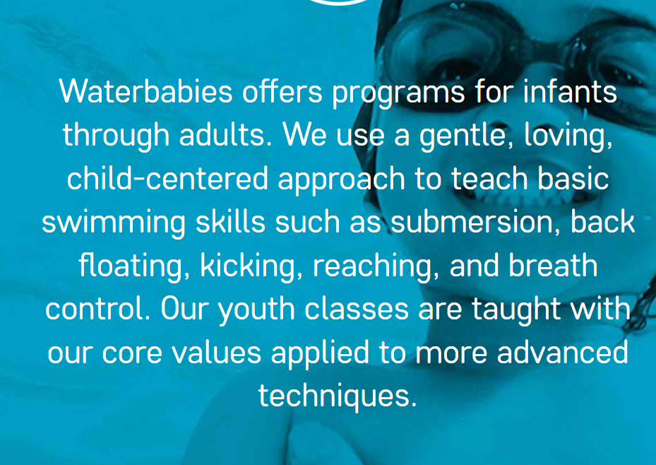 Waterbabies Aquatic Program