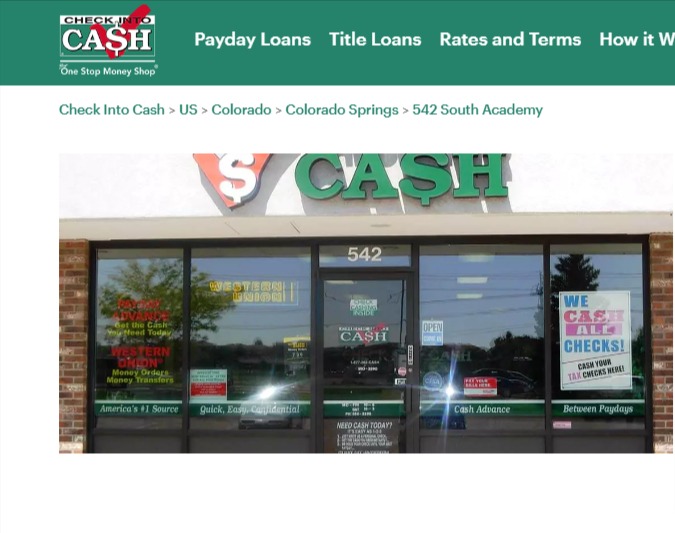 Check Into Cash