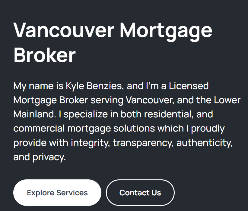 Kyle Benzies Mortgage Broker