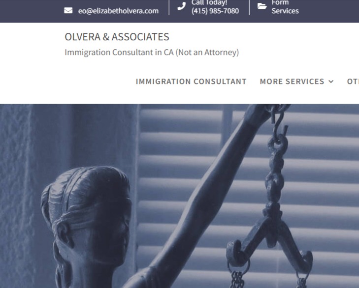 Elizabeth Olvera, Immigration Consultant