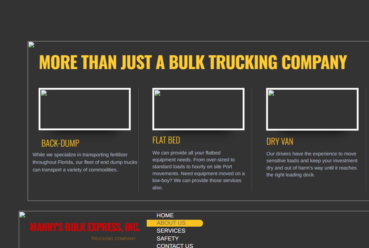 MANNY'S BULK EXPRESS, INC.