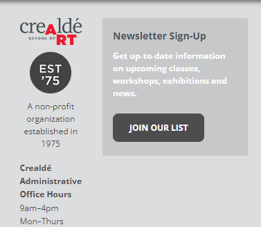 Crealde School of Art