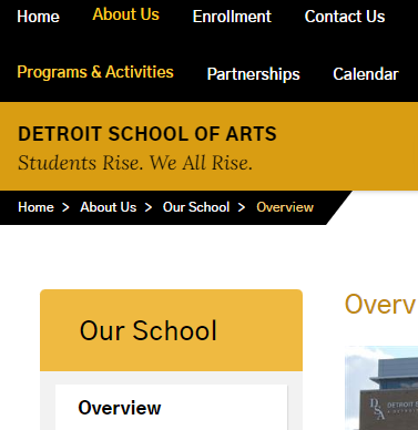 Ford Theater for the Performing Arts at Detroit School of Arts High School