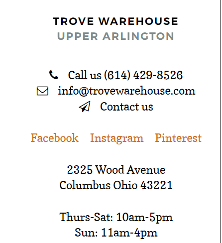 Trove Warehouse
