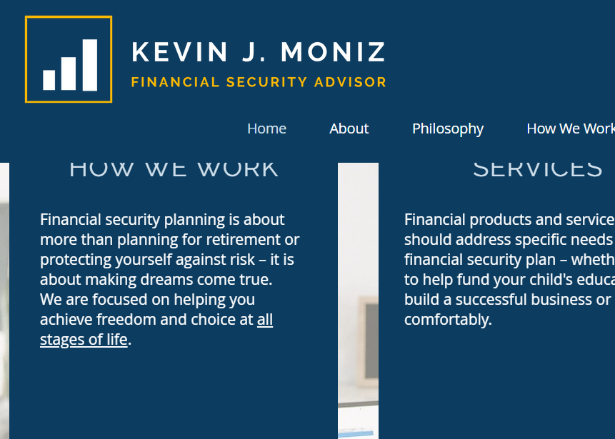 Kevin Moniz Financial Advisor