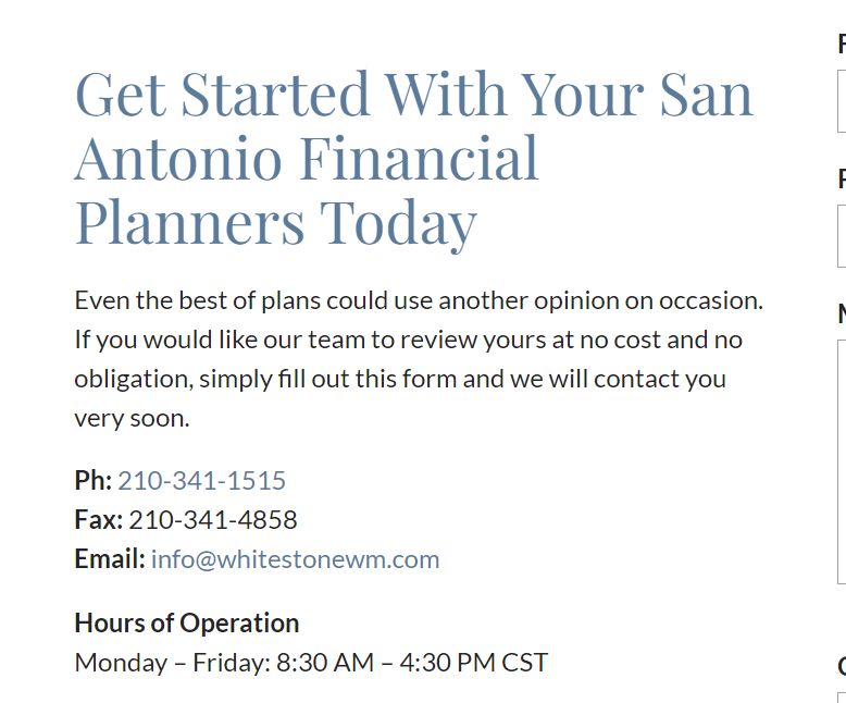WhiteStone Wealth Management Services