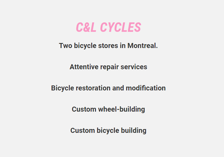C&L cycle Villeneuve