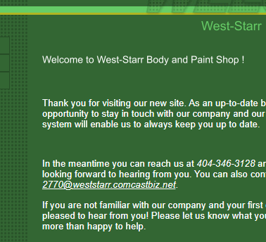 West-Starr Body Shop
