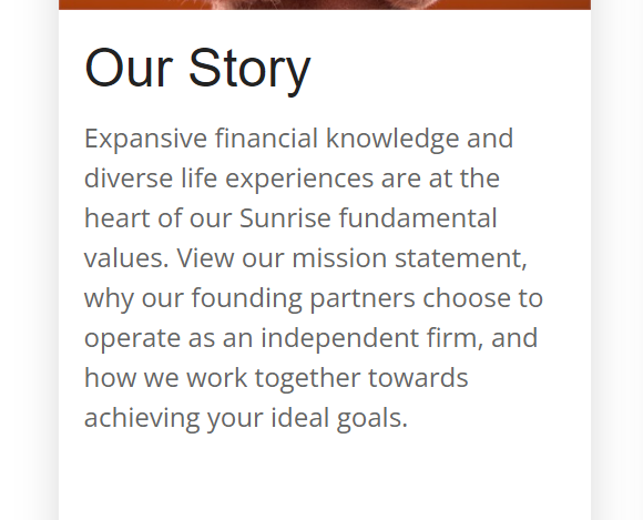 Sunrise Wealth Advisors
