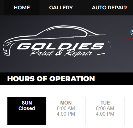 Goldies Paint and Body