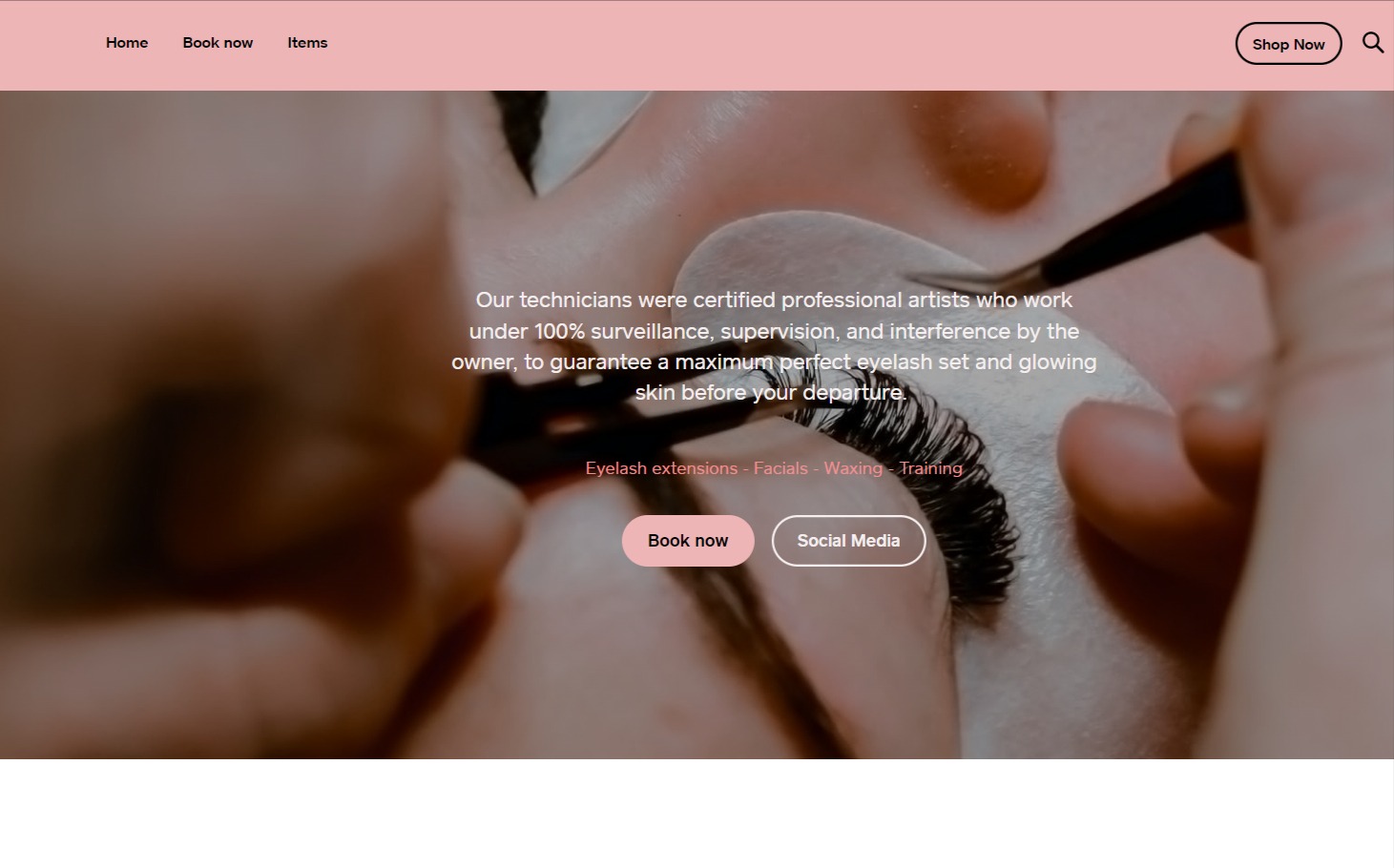 MAC Q BEAUTY lash & facial