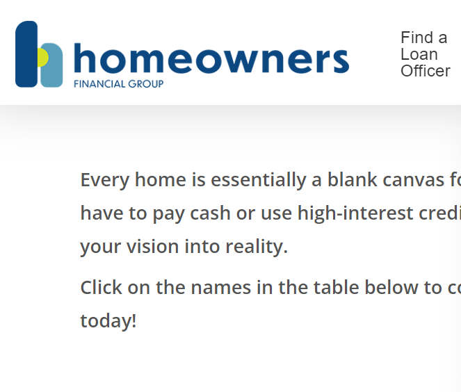 Homeowners Financial Group