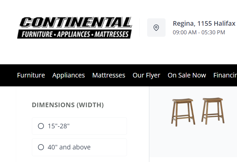 Continental Furniture & Appliances