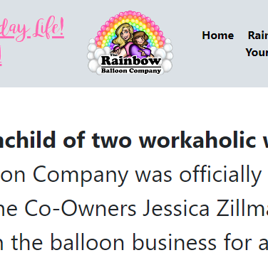 The Rainbow Balloon Company