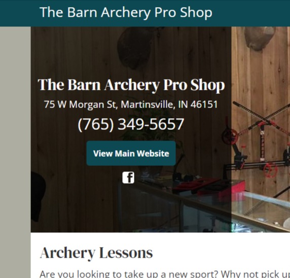 The Barn Archery Pro Shop