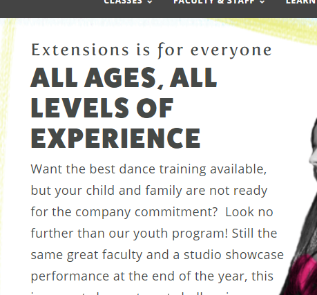 Extensions Dance