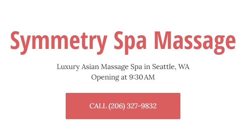 Symmetry Spa Massage
