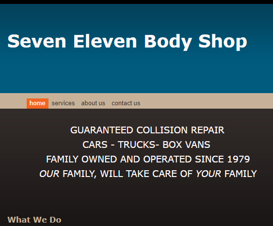 Seven Eleven Body Shop
