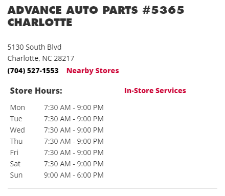 Advance Auto Parts