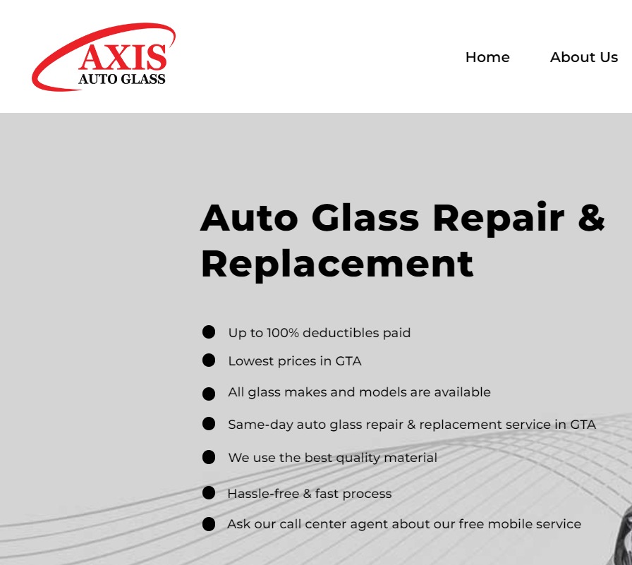 Axis Auto Glass