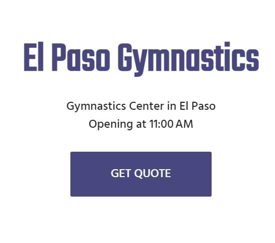 El Paso Gymnastics