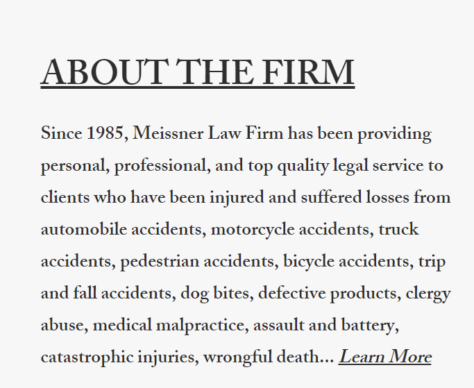 Meissner Law Firm