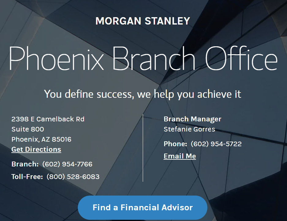 Morgan Stanley Financial Advisors
