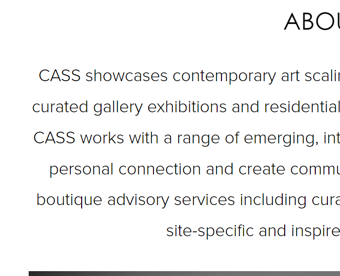 CASS Contemporary
