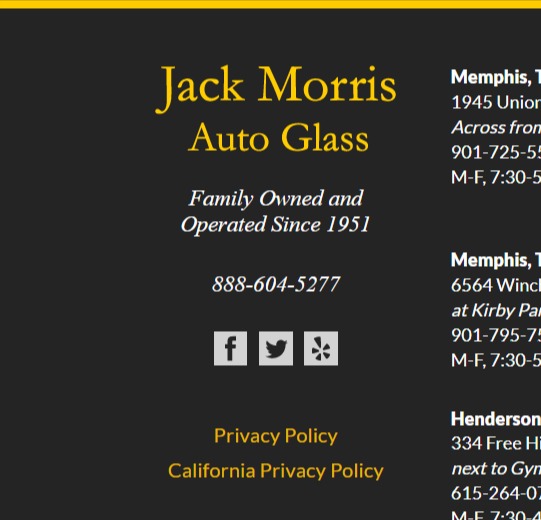 Jack Morris Auto Glass