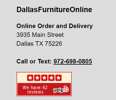 Dallas Furniture Online