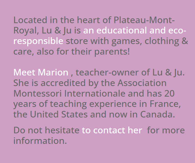 Lu & Ju Montessori Pre-School