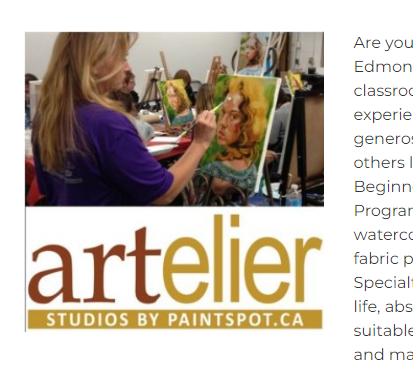 Artelier Studios by PaintSpot.ca