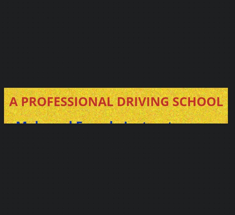 A Professional Driving School
