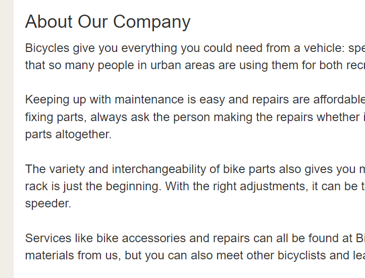 Coral Way Bike Shop