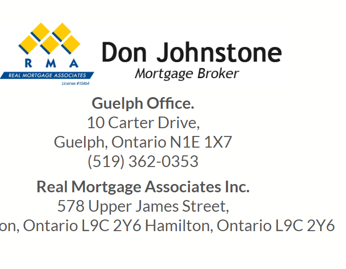 Don Johnstone: Guelph Second Mortgages