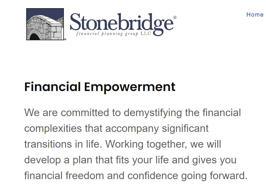 Stonebridge Financial Planning