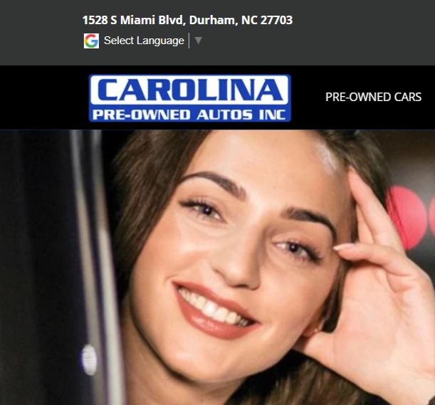 Carolina Pre Owned Autos Inc