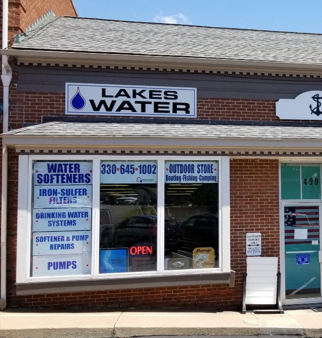 Lakes water and outdoor store