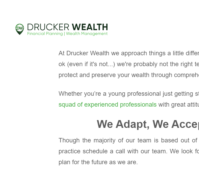 Drucker Wealth Management