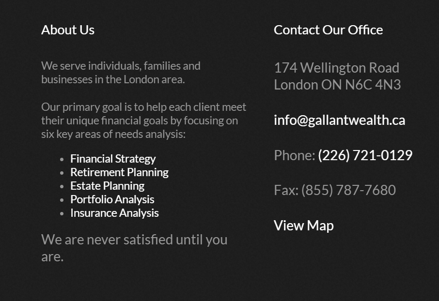 Gallant Wealth Inc.