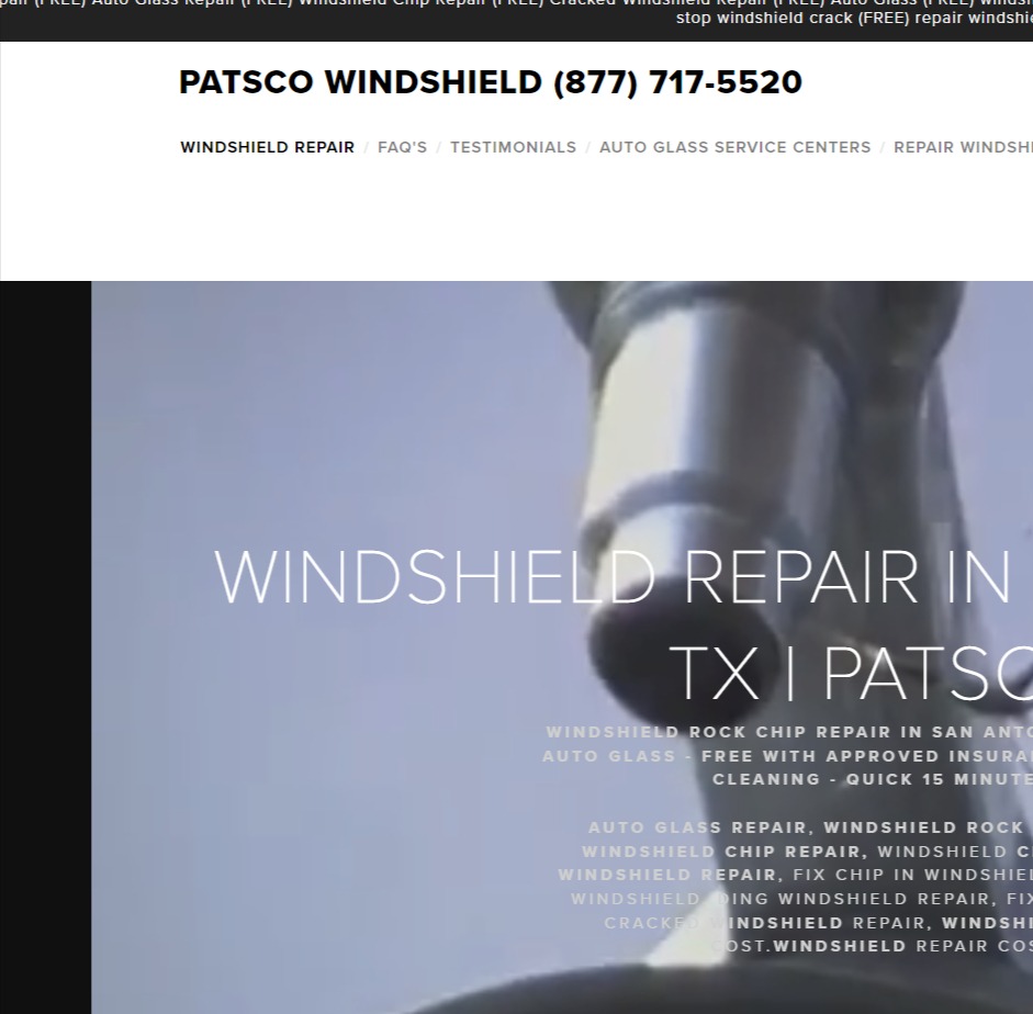 Patsco Windshield Repair